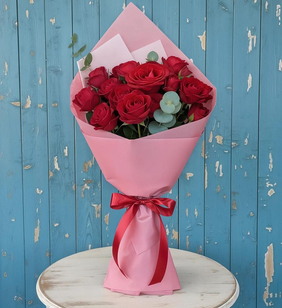 Букет цветов из: Розы в Сеченово