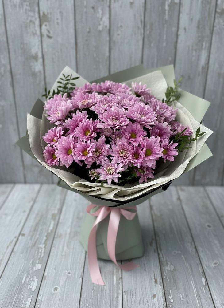 Букет цветов из: Хризантемы в Сеченово