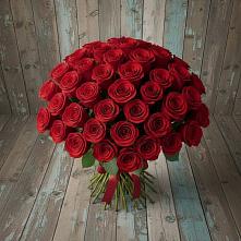 Букет 55 Красных роз Фридом #REPLACE_PRED# Сеченово