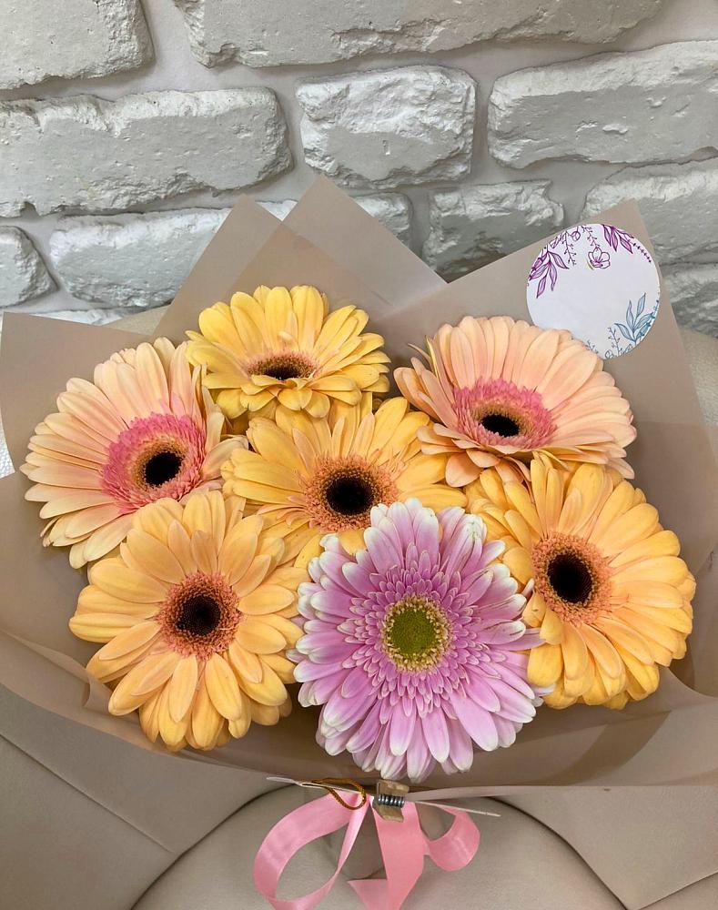 Букет цветов из: Герберы в Сеченово