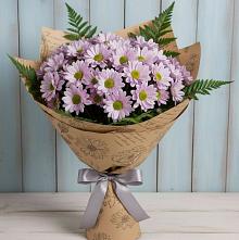 Букет цветов из:  Хризантемы в Сеченово