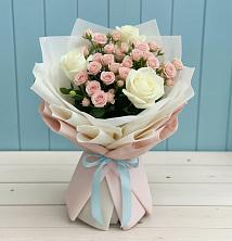 Букет цветов из:  Розы в Сеченово