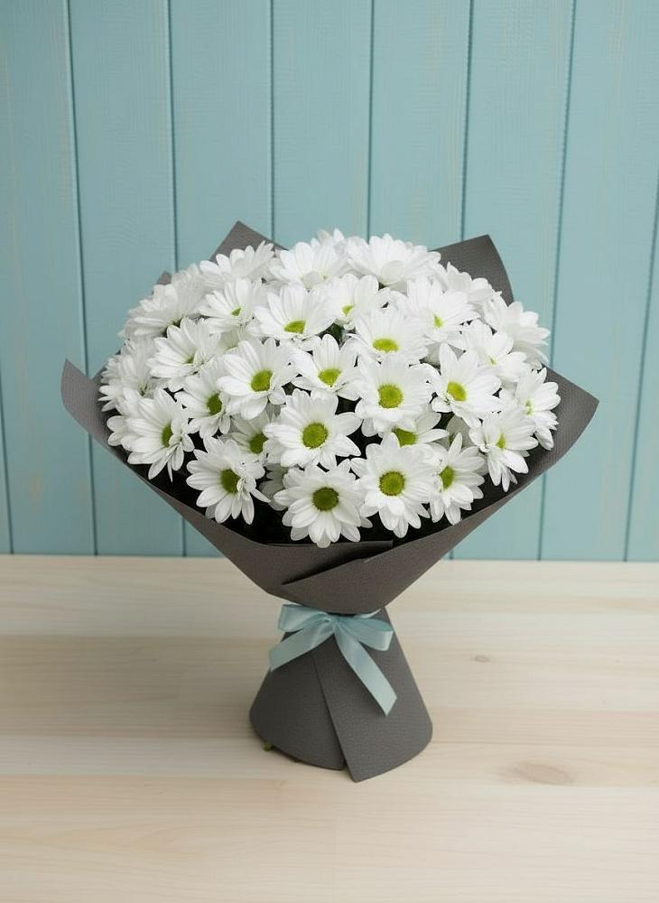 Букет цветов из: Хризантемы в Сеченово