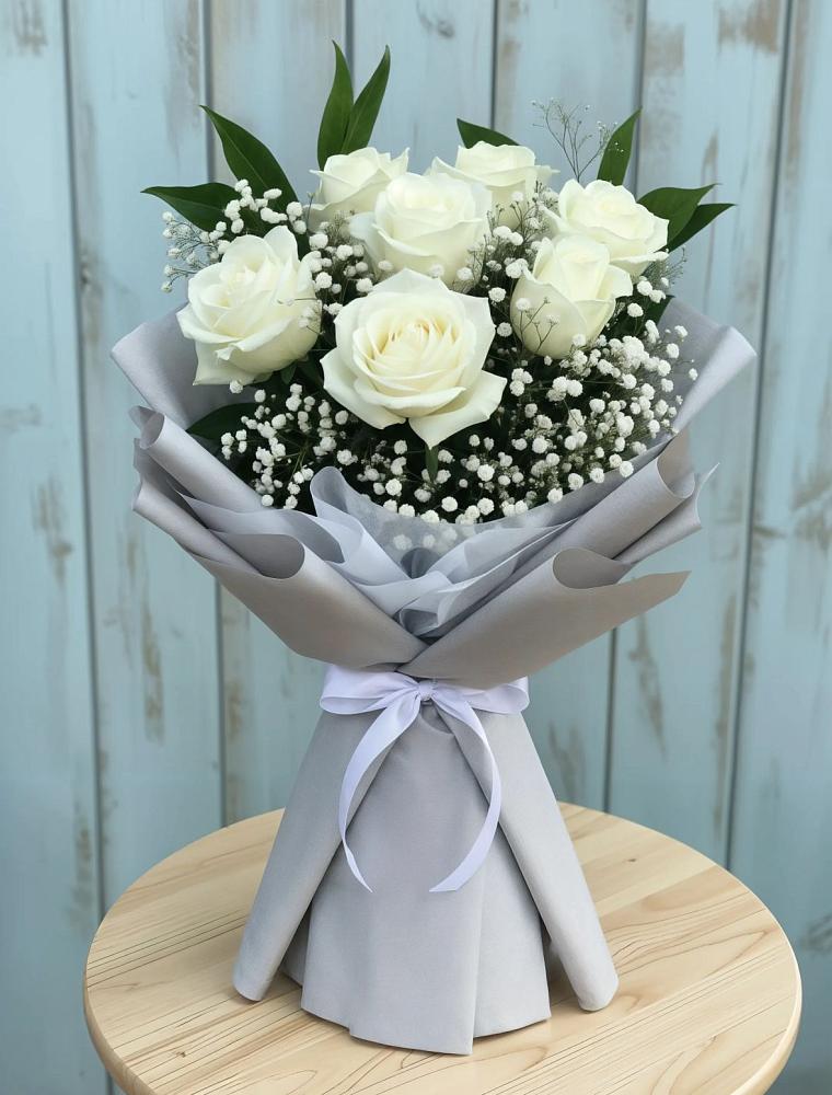 Букет цветов из: Розы в Сеченово