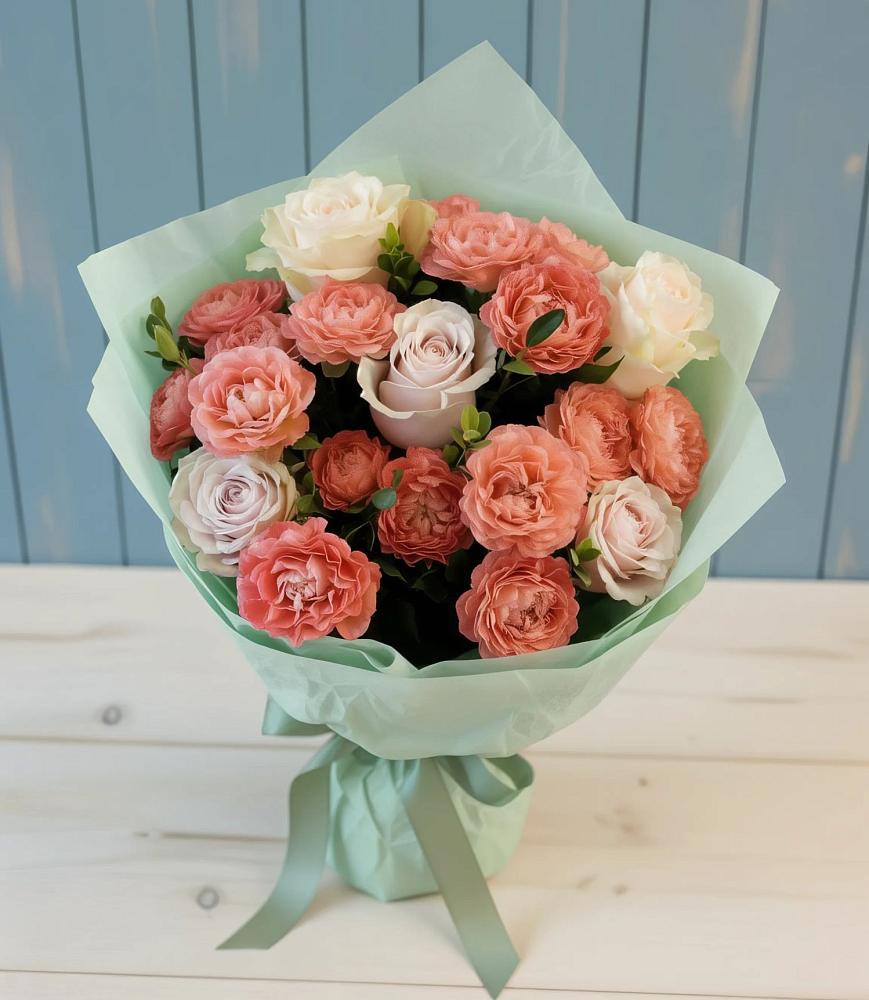 Букет цветов из: Розы в Сеченово