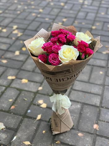 Букет цветов из: Розы в Сеченово