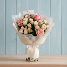Букет цветов из:  Розы в Сеченово